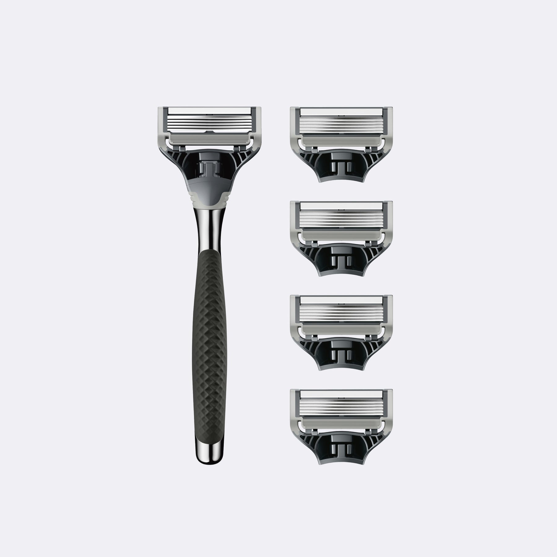 Harry's Chrome Value Pack / Chrome - Graphite / Shave Cream